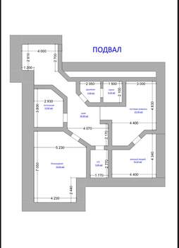 Дом 423м², 3-этажный, участок 13 сот.