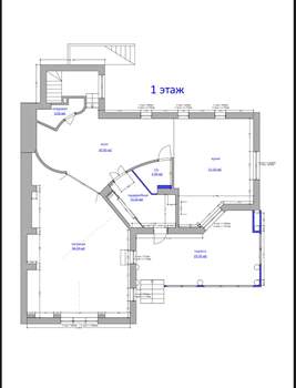 Дом 423м², 3-этажный, участок 13 сот.  