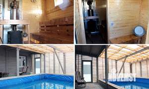 Коттедж 302м&sup2;, 1-этажный, участок 12 сот.  