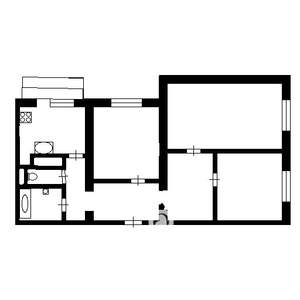3-к квартира, на длительный срок, 77м2, 19/22 этаж