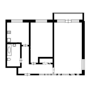 2-к квартира, на длительный срок, 53м2, 6/17 этаж