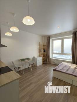 Студия квартира, на длительный срок, 23м2, 24/25 этаж