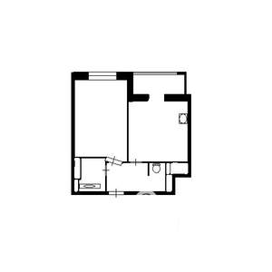 1-к квартира, на длительный срок, 40м2, 2/14 этаж