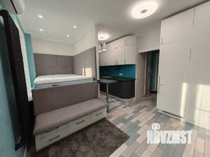 Студия квартира, на длительный срок, 28м2, 7/17 этаж