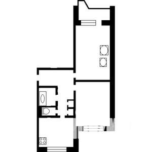2-к квартира, на длительный срок, 60м2, 3/17 этаж