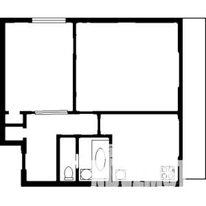 2-к квартира, на длительный срок, 39м2, 11/14 этаж