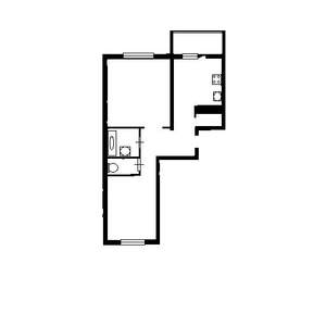 2-к квартира, на длительный срок, 54м2, 10/16 этаж