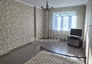 1-к квартира, на длительный срок, 43м2, 4/17 этаж