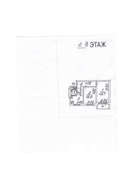 2-к квартира, вторичка, 47м2, 2/9 этаж