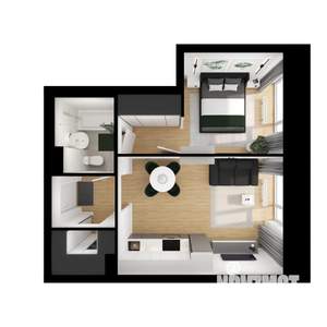 1-к квартира, вторичка, 37м2, 15/28 этаж