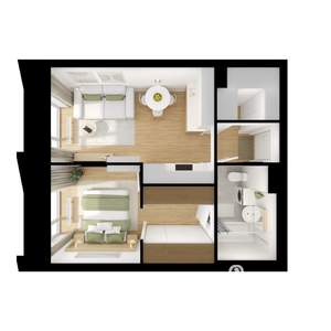 1-к квартира, вторичка, 37м2, 13/28 этаж