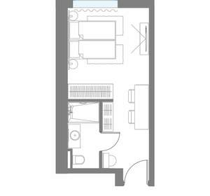 Студия квартира, вторичка, 21м2, 5/14 этаж