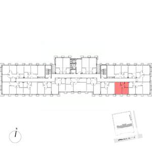 1-к квартира, вторичка, 33м2, 4/7 этаж