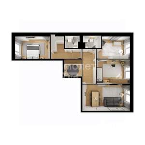 3-к квартира, вторичка, 95м2, 5/11 этаж