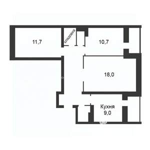 3-к квартира, вторичка, 68м2, 10/10 этаж