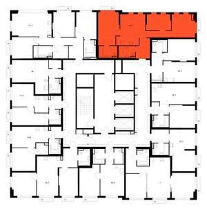 3-к квартира, вторичка, 66м2, 5/21 этаж
