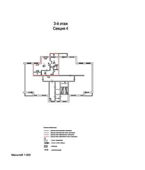 1-к квартира, вторичка, 44м2, 3/10 этаж