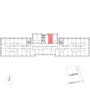 Студия квартира, вторичка, 22м2, 2/7 этаж