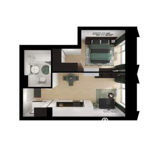 1-к квартира, вторичка, 32м2, 3/28 этаж