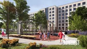 1-к квартира, строящийся дом, 36м2, 5/7 этаж