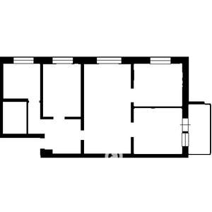 3-к квартира, вторичка, 62м2, 4/9 этаж
