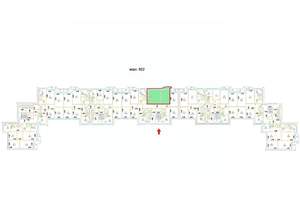 2-к квартира, вторичка, 51м2, 6/14 этаж