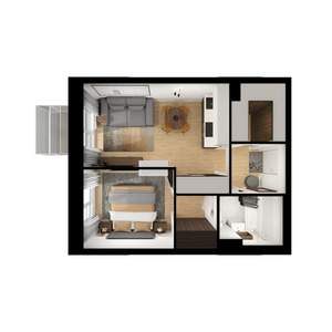 1-к квартира, вторичка, 39м2, 3/25 этаж