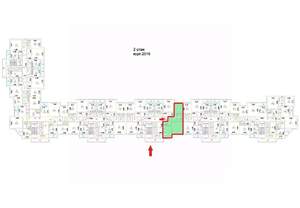 2-к квартира, вторичка, 53м2, 2/17 этаж