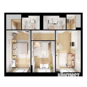 2-к квартира, вторичка, 60м2, 17/25 этаж