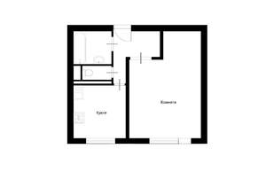 1-к квартира, вторичка, 38м2, 6/14 этаж