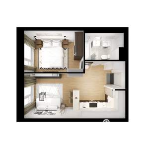 1-к квартира, вторичка, 34м2, 9/11 этаж