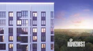 2-к квартира, строящийся дом, 54м2, 3/15 этаж