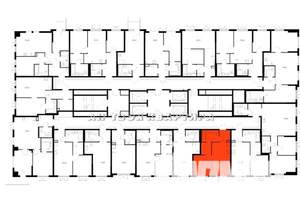 1-к квартира, вторичка, 35м2, 6/21 этаж