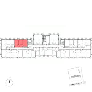 2-к квартира, вторичка, 51м2, 2/7 этаж