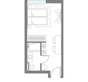 Студия квартира, вторичка, 21м2, 5/14 этаж