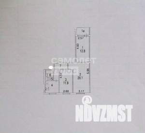 3-к квартира, вторичка, 61м2, 7/9 этаж