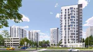 3-к квартира, строящийся дом, 82м2, 11/14 этаж