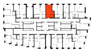 Студия квартира, вторичка, 24м2, 15/28 этаж