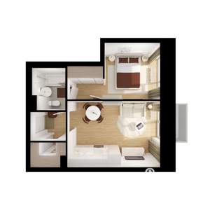 1-к квартира, вторичка, 38м2, 7/28 этаж