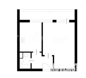 1-к квартира, вторичка, 35м2, 15/22 этаж