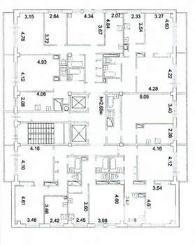 1-к квартира, вторичка, 42м2, 17/17 этаж