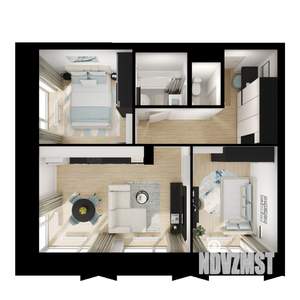 2-к квартира, вторичка, 53м2, 5/28 этаж