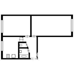 2-к квартира, вторичка, 58м2, 3/14 этаж