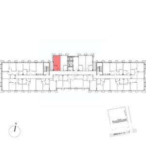 Студия квартира, вторичка, 22м2, 4/7 этаж