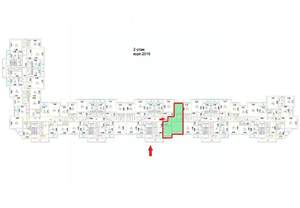 2-к квартира, вторичка, 53м2, 2/17 этаж