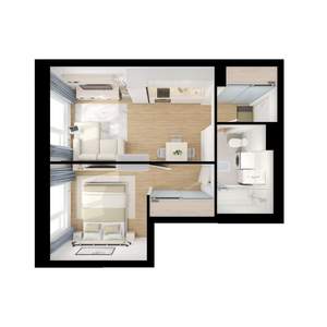 1-к квартира, вторичка, 35м2, 16/25 этаж