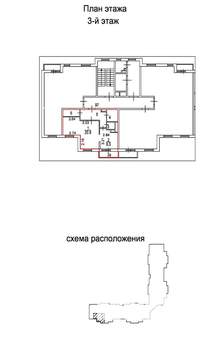 1-к квартира, вторичка, 44м2, 3/9 этаж
