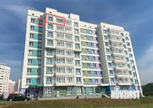 Студия квартира, вторичка, 46м2, 1/9 этаж