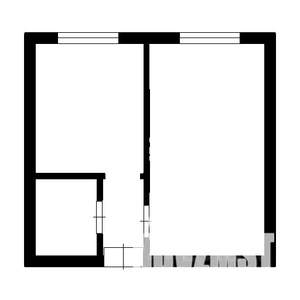 1-к квартира, вторичка, 35м2, 2/12 этаж