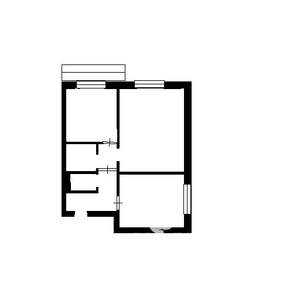 2-к квартира, вторичка, 40м2, 7/12 этаж